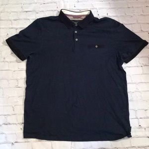 Ted Baker mens polo. Sz 6 (Ted baker sizing). Gently used